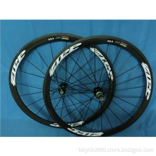 ZIPP 303 38mm Clincher Bike Wheelset 700c Carbon Fiber Road